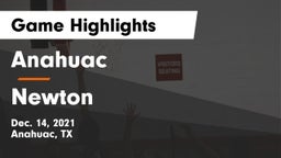 Anahuac  vs Newton  Game Highlights - Dec. 14, 2021