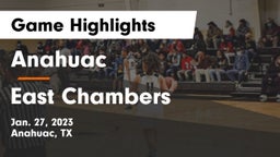 Anahuac  vs East Chambers  Game Highlights - Jan. 27, 2023