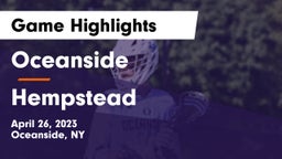 Oceanside  vs Hempstead  Game Highlights - April 26, 2023