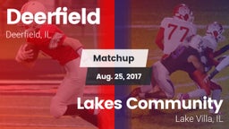 Matchup: Deerfield High vs. Lakes Community  2017