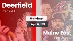Matchup: Deerfield High vs. Maine East  2017
