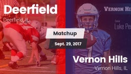 Matchup: Deerfield High vs. Vernon Hills  2017