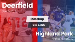 Matchup: Deerfield High vs. Highland Park  2017