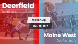 Matchup: Deerfield High vs. Maine West  2017