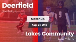 Matchup: Deerfield High vs. Lakes Community  2018