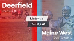 Matchup: Deerfield High vs. Maine West  2018