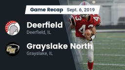 Recap: Deerfield  vs. Grayslake North  2019