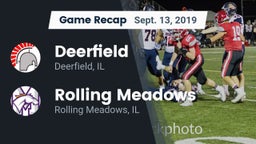 Recap: Deerfield  vs. Rolling Meadows  2019