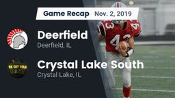 Recap: Deerfield  vs. Crystal Lake South  2019
