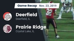 Recap: Deerfield  vs. Prairie Ridge  2019