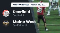 Recap: Deerfield  vs. Maine West  2021