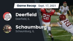 Recap: Deerfield  vs. Schaumburg  2021