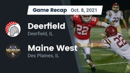 Recap: Deerfield  vs. Maine West  2021