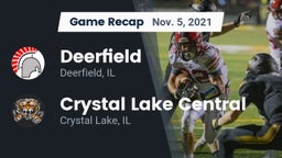 Recap: Deerfield  vs. Crystal Lake Central  2021