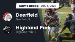 Recap: Deerfield  vs. Highland Park  2022