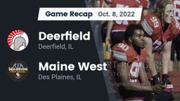 Recap: Deerfield  vs. Maine West  2022