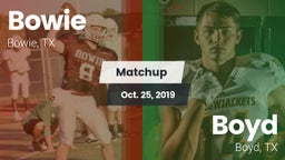 Matchup: Bowie  vs. Boyd  2019