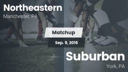 Matchup: Northeastern High vs. Suburban  2016
