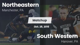Matchup: Northeastern High vs. South Western  2016