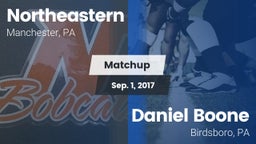 Matchup: Northeastern High Sc vs. Daniel Boone  2017