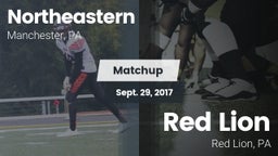 Matchup: Northeastern High Sc vs. Red Lion  2017