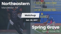 Matchup: Northeastern High Sc vs. Spring Grove  2017