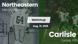 Matchup: Northeastern High Sc vs. Carlisle  2018