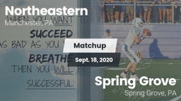Matchup: Northeastern High Sc vs. Spring Grove  2020