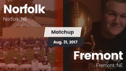 Matchup: Norfolk  vs. Fremont  2017