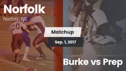 Matchup: Norfolk  vs. Burke vs Prep 2017