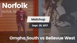 Matchup: Norfolk  vs. Omaha South vs Bellevue West 2017