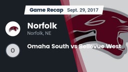 Recap: Norfolk  vs. Omaha South vs Bellevue West 2017
