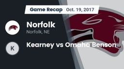 Recap: Norfolk  vs. Kearney vs Omaha Benson 2017