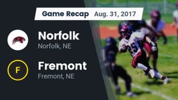 Recap: Norfolk  vs. Fremont  2017