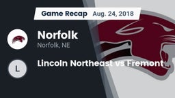 Recap: Norfolk  vs. Lincoln Northeast vs Fremont 2018