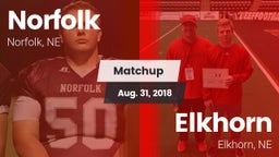 Matchup: Norfolk  vs. Elkhorn  2018