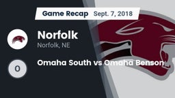 Recap: Norfolk  vs. Omaha South vs Omaha Benson 2018