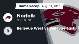 Recap: Norfolk  vs. Bellevue West vs Bellevue East 2018