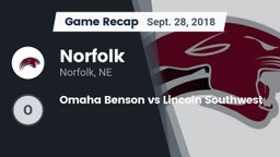 Recap: Norfolk  vs. Omaha Benson vs Lincoln Southwest 2018