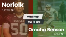 Matchup: Norfolk  vs. Omaha Benson  2018