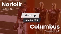 Matchup: Norfolk  vs. Columbus  2019