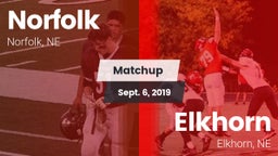 Matchup: Norfolk  vs. Elkhorn  2019