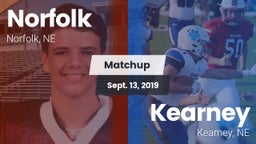 Matchup: Norfolk  vs. Kearney  2019