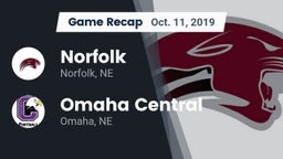 Recap: Norfolk  vs. Omaha Central  2019