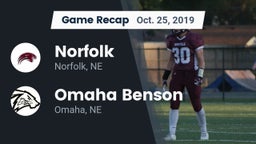Recap: Norfolk  vs. Omaha Benson  2019