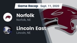 Recap: Norfolk  vs. Lincoln East  2020