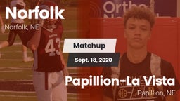 Matchup: Norfolk  vs. Papillion-La Vista  2020