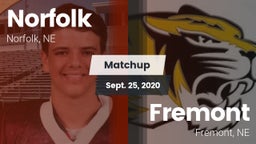 Matchup: Norfolk  vs. Fremont  2020