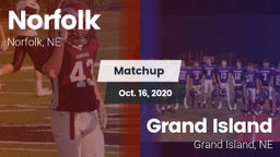 Matchup: Norfolk  vs. Grand Island  2020