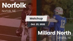 Matchup: Norfolk  vs. Millard North   2020